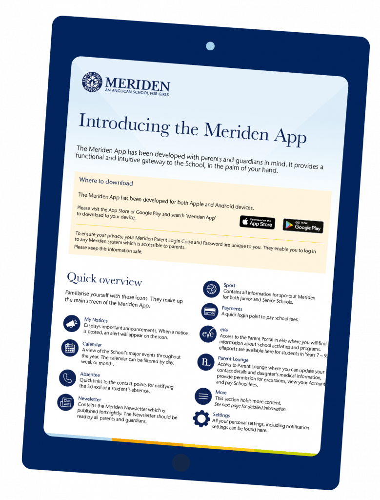 Meriden App | Meriden